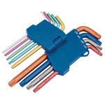 Draper Expert 22204 TX-STAR® Security Coloured Key Set (9 Piece)