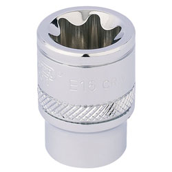 Draper Expert 34204 3/8 Sq. Dr. TX-STAR® Socket (E16)