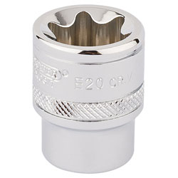 Draper Expert 34265 3/8 Sq. Dr. TX-STAR® Socket (E20)