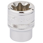 Draper Expert 34265 3/8" Sq. Dr. TX-STAR® Socket (E20)