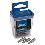 Draper 27696 TX-STAR® 25mm Long Insert Bits (20 x Assorted)