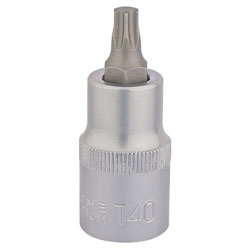 Draper Expert 16312 T40 x 55mm 1/2 Sq. Dr. TX-STAR® Socket Bit