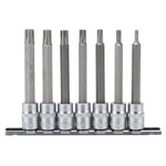 Draper Expert 16344 3/8 Sq. Dr. Ribe® Socket Bit Set (7 Piece)