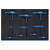 Draper Expert 63505 T' Handle TX-STAR® Key Set 3/4 Drawer EVA Insert Tray 7Pc
