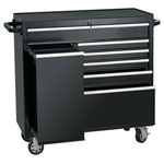 Draper Expert 14546 42 Roller Tool Cabinet With Side Locker (6 Drawer)