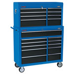 Draper 17764 40 Combined Roller Cabinet and Tool Chest (19 Drawer)