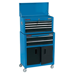 Draper 19563 24 Combined Roller Cabinet and Tool Chest (6 Drawers)