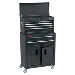 Draper 19572 24 Combined Roller Cabinet and Tool Chest (6 Drawers)