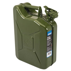 Draper 07610 10L Steel Fuel Can (Green)