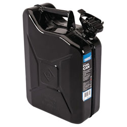 Draper 07664 10L Steel Fuel Can (Black)