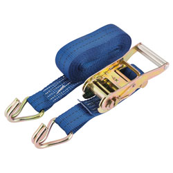 Draper 16263 Heavy Duty Ratcheting Tie Down Straps, 6m x 38mm (750kg)