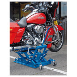 Draper 4996 680kg Hydraulic Motorcycle/ATV/Small Garden Machinery Lift ...