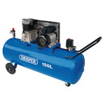 Draper 55305 150L Belt-Driven Air Compressor (2.2kW)
