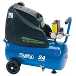 Draper 24978 24L Oil-Free Air Compressor (1.1kW)