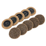 Draper 75625 Ten 50mm Polycarbide Abrasive Pads (Course)
