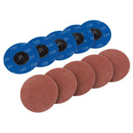 Draper 75617 Ten 75mm 120 Grit Aluminium Oxide Sanding Discs