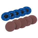Draper 75618 Ten 75mm 180 Grit Aluminium Oxide Sanding Discs