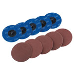 Draper 75619 Ten 75mm 240 Grit Aluminium Oxide Sanding Discs
