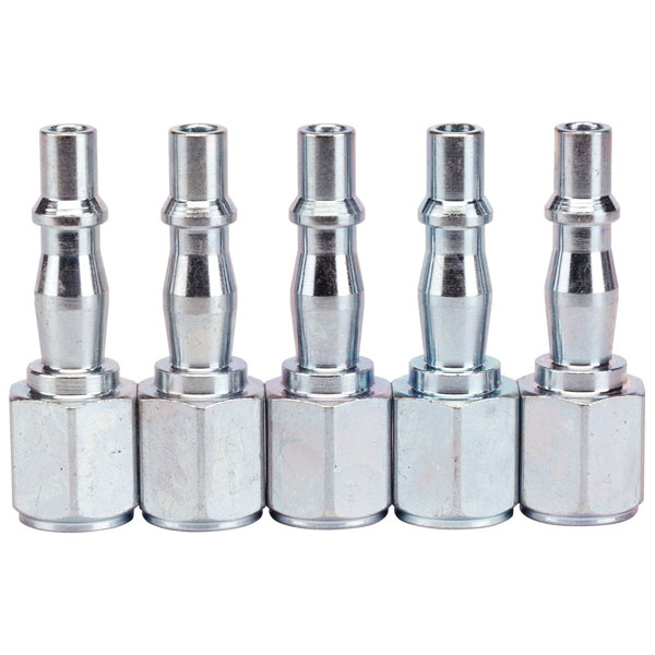 Draper 81297 1/4" BSP Female Coupling Screw Adaptors (Pack of 5)