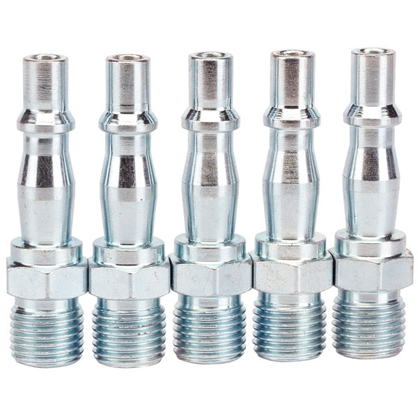 Draper 81296 1/4" BSP Male Coupling Screw Adaptors (Pack of 5)