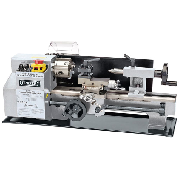  33893 Variable Speed Metal Work Lathe (250W)