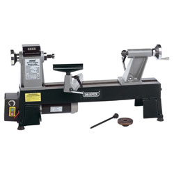 Draper 60989 Compact Digital Variable Speed Wood Lathe (550W)