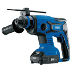 Draper 00592 D20 20V Brushless SDS+ Rotary Hammer Drill - 2x 2Ah Batts & Charger