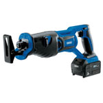 Draper 00593 D20 20V Brushless Reciprocating Saw - 1x 3Ah Battery & Fast Charger