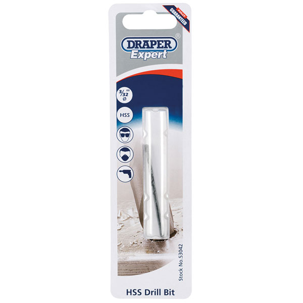Draper Expert 53042 3/32" HSS Drill