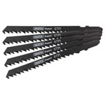 Draper 81726 DT144DP 100mm Jigsaw Blade Set (5 Piece)