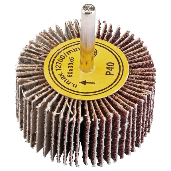 Draper 76466 Abrasive Flap Wheel (60mm x 30mm 40 Grit)
