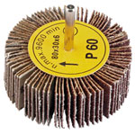 Draper 76468 Abrasive Flap Wheel (80mm x 30mm 60 Grit)
