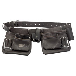 Draper Expert 03138 Oil-Tanned leather Double Pouch Tool Belt