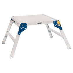 Draper 83996 2 Step Square Aluminium Working Platform