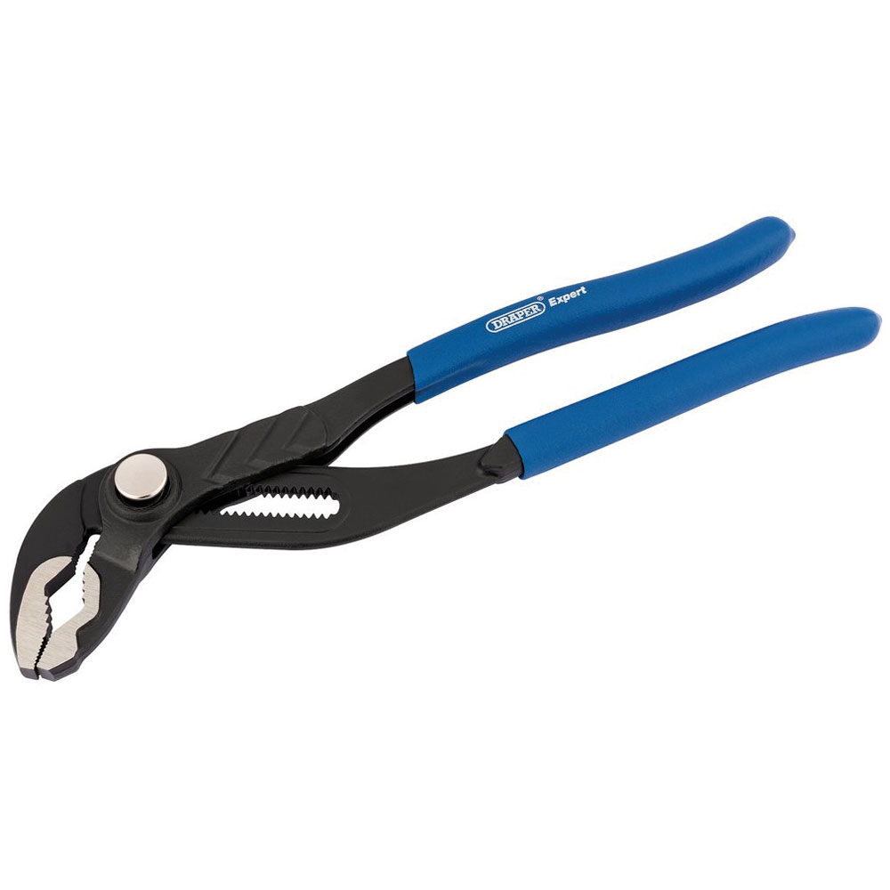 Draper Expert 84448 250mm Push Button Heavy Duty Waterpump Pliers ...