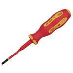 Draper 02254 XP1000 VDE Slimline PZ/SL Type Screwdriver No.1 x 80mm