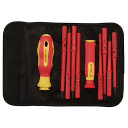 Draper 05721 XP1000 VDE Interchangeable Blade Screwdriver Set (10 Piece)