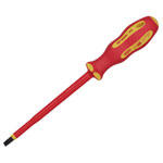 Draper 64422 XP1000 VDE Plain Slot Screwdriver 6.5 x 150mm