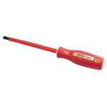 Draper 46526 8mm x 150mm Fully Insulated Plain Slot Screwdriver. (Sold Loose)