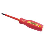 Draper 46531 No: 1x80mm Fully Insulated Soft Grip Cross Slot Screwdriver - Loose