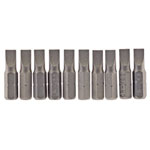 Draper 64028 5.5mm 1/4 Hex Plain Slot Insert Bit 25mm Long x 10