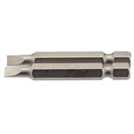 Draper 64089 4.5mm 1/4 Hex Plain Slot Insert Bit 50mm Long x 2