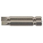 Draper 64094 5.5mm 1/4" Hex Plain Slot Insert Bit 50mm Long x 2