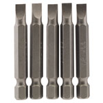 Draper 64272 5.5mm 1/4" Hex Plain Slot Insert Bit 50mm Long x 5