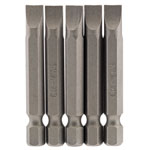 Draper 64276 6.5mm 1/4 Hex Plain Slot Insert Bit 50mm Long x 5