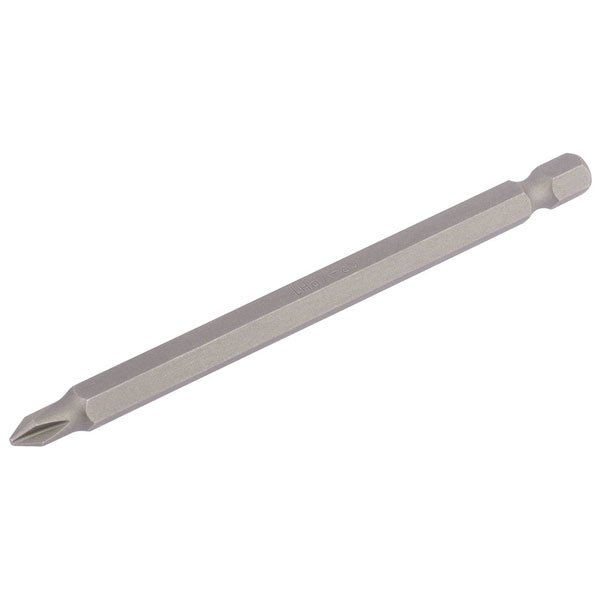 Draper 64364 No.1 1/4" Hex Cross Slot Insert Bit 100mm Long x 1