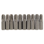 Draper 64057 No.3 1/4" Hex PZ Type Insert Bit 25mm Long x 10