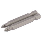 Draper 64227 No.1 1/4" Hex PZ Type Insert Bit 50mm Long x 2