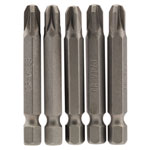 Draper 64286 No.3 1/ Inch Hex PZ Type Insert Bit 50mm Long x 5