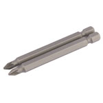 Draper 64311 No.1 1/4" Hex PZ Type Insert Bit 75mm Long x 2
